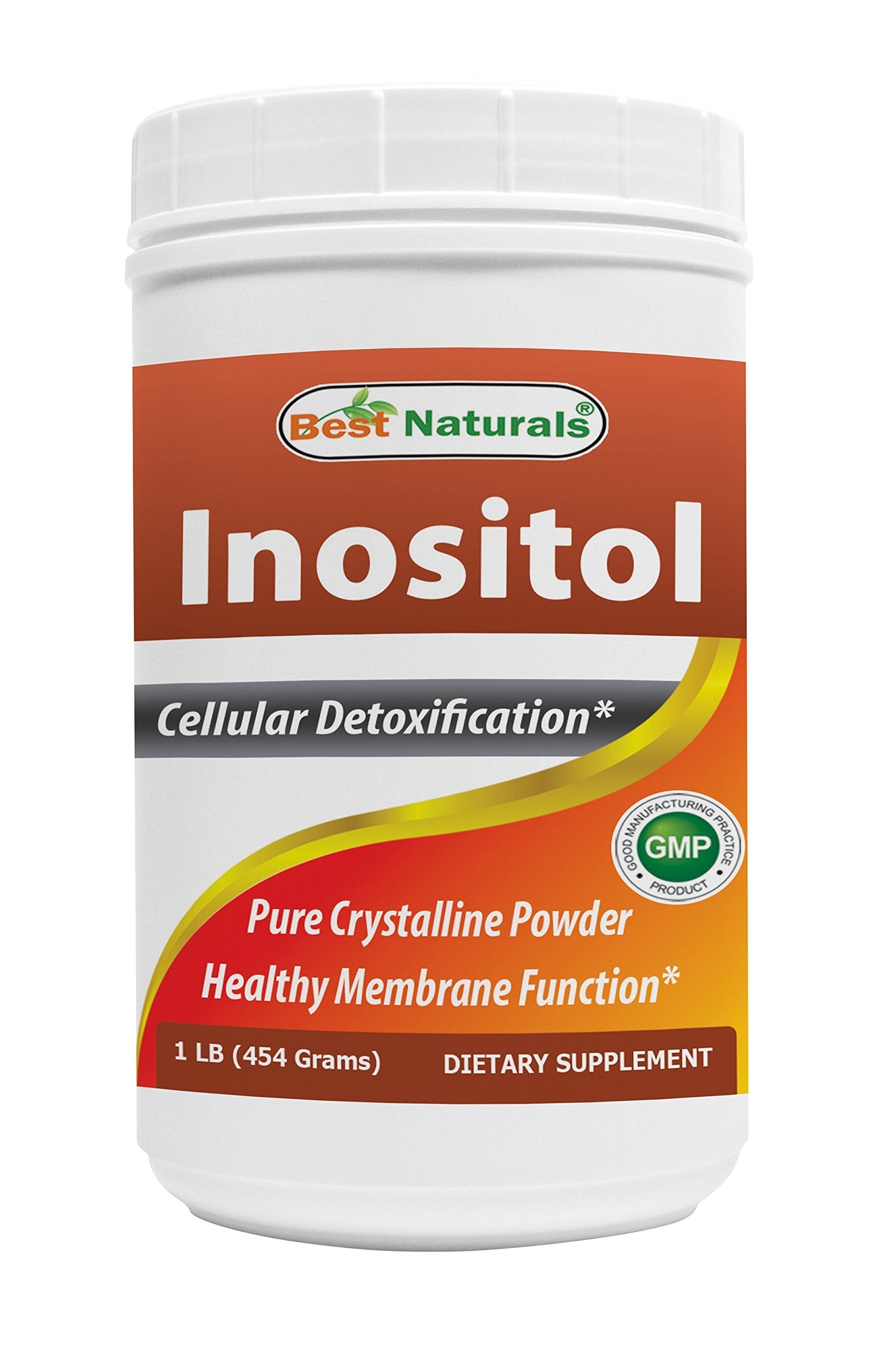 Best Naturals Pure inositol Powder (Vitamin B8), 1 Lb Supports Healthy Liver Function