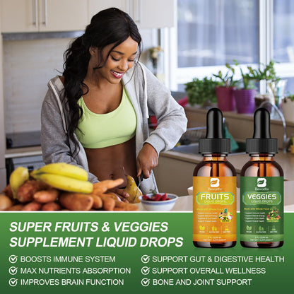 B BEWORTHS Fruits and Veggies Supplement - Balance of Natural Fruit and Vegetable