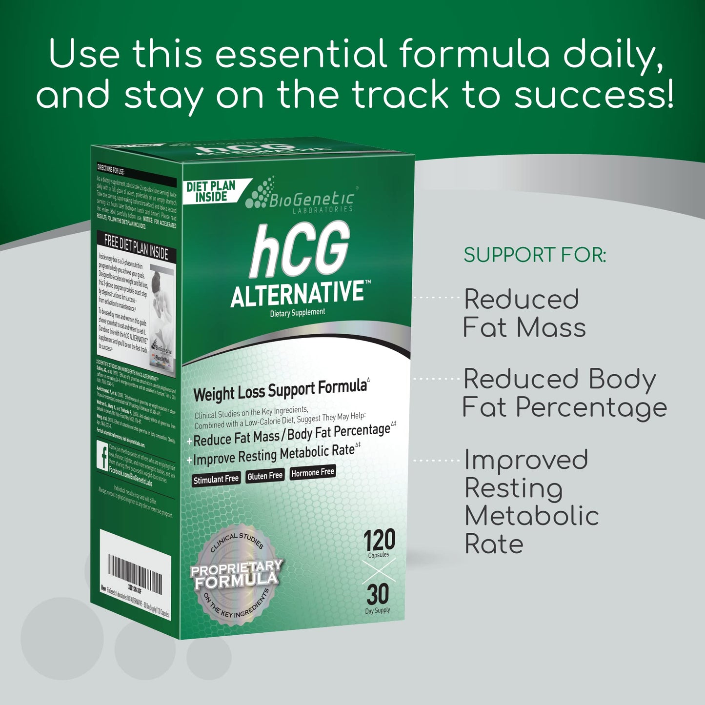 BioGenetic Laboratories hCG Alternative - Weight Loss Pills and Fat Burner