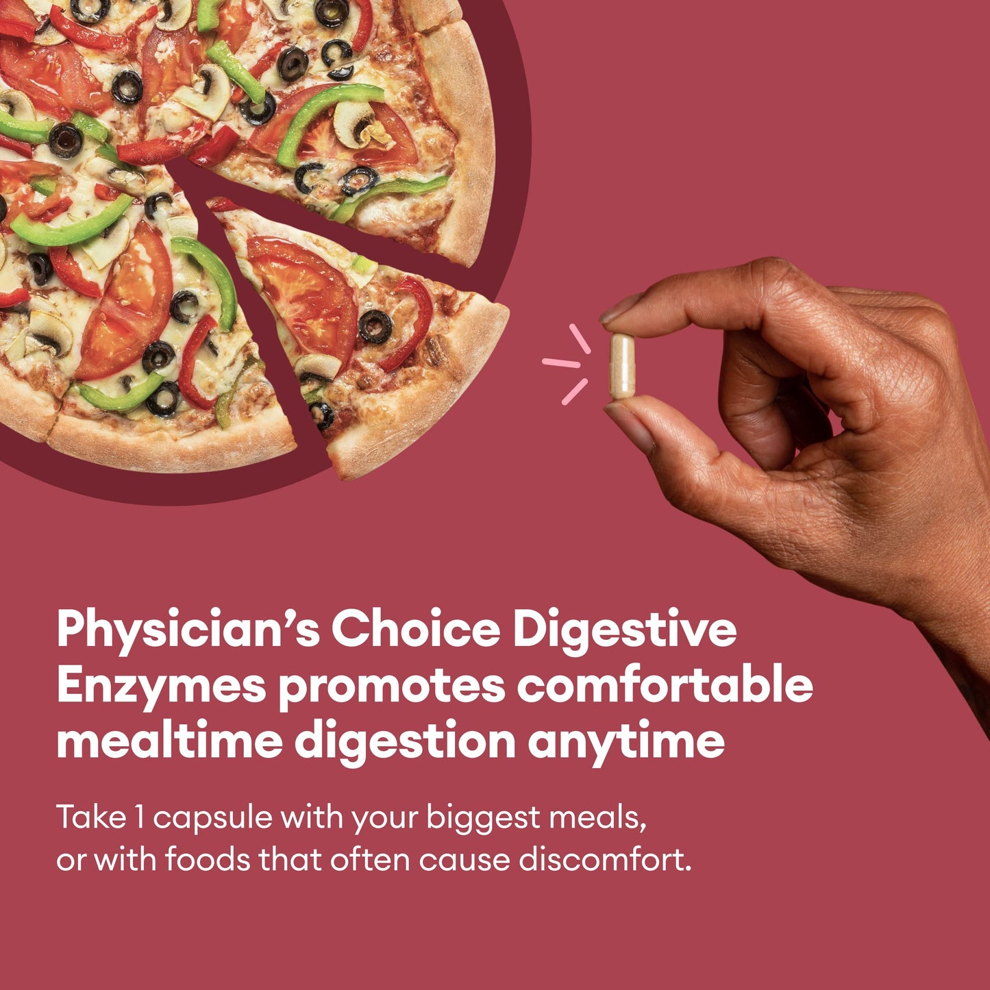 Physician's CHOICE Digestive Enzymes - Multi Enzymes, Organic Prebiotics & Probiotics