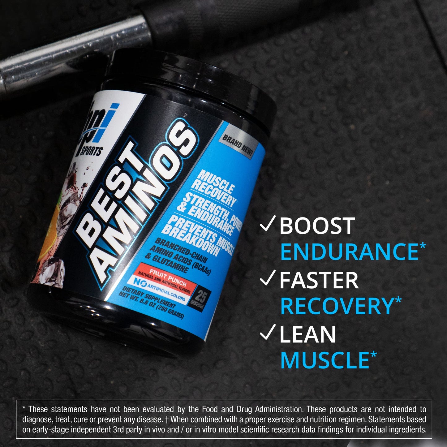 BPI Sports Best Aminos - BCAA Powder Post Workout & Glutamine Recovery Drink