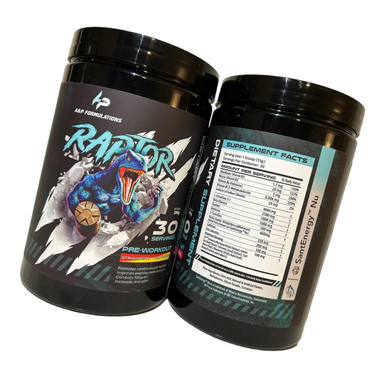 A&P Formulations Raptor Pre-Workout (Strawberry Lemonade)