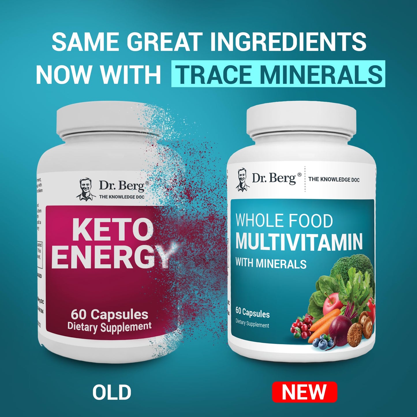 Dr. Berg Nutritionals Keto Energy - Enhanced Mitochondrial Support, Nutritional Energy