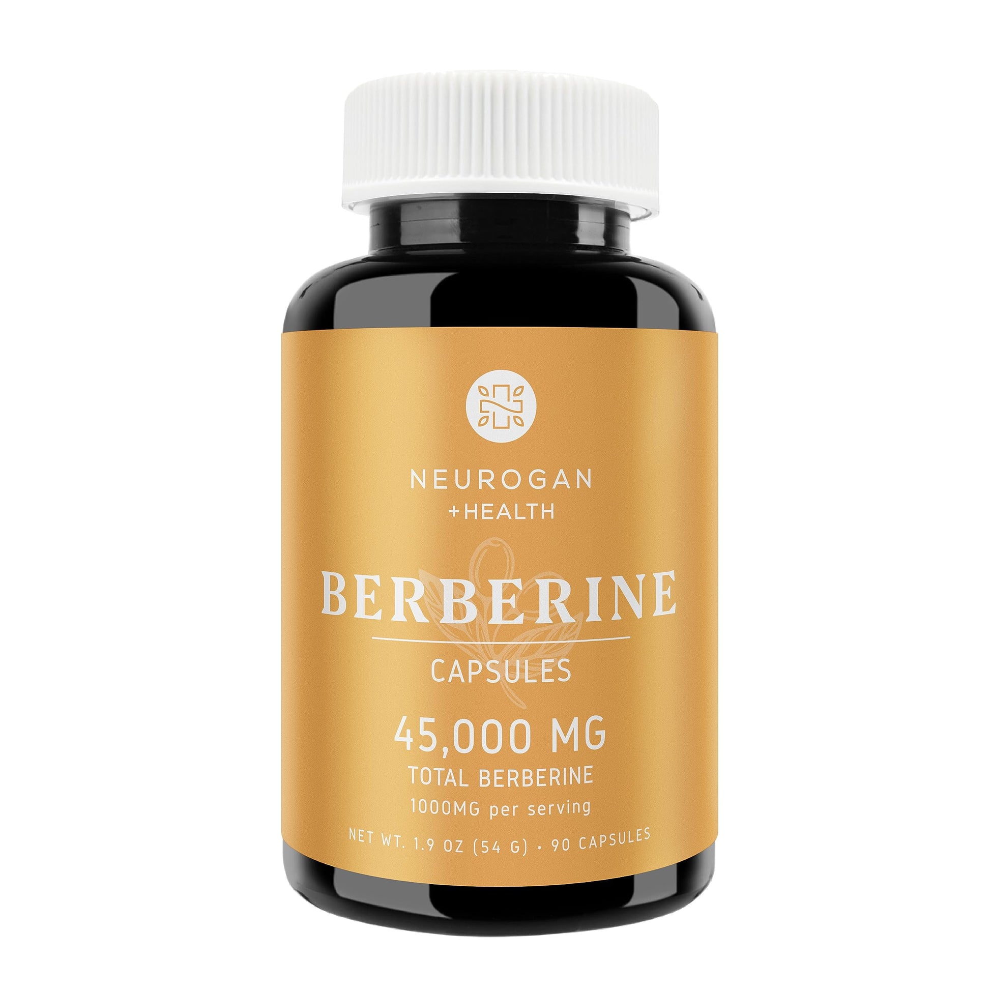 Neurogan Berberine Supplement Capsules, Weight Management Support - 45,000MG Natural