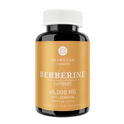 Neurogan Berberine Supplement Capsules, Weight Management Support - 45,000MG Natural