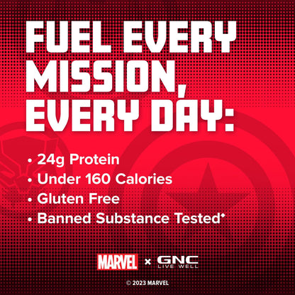 GNC Pro Performance 100% Whey - Marvel: High-Flying S'Mores - 25 Servings