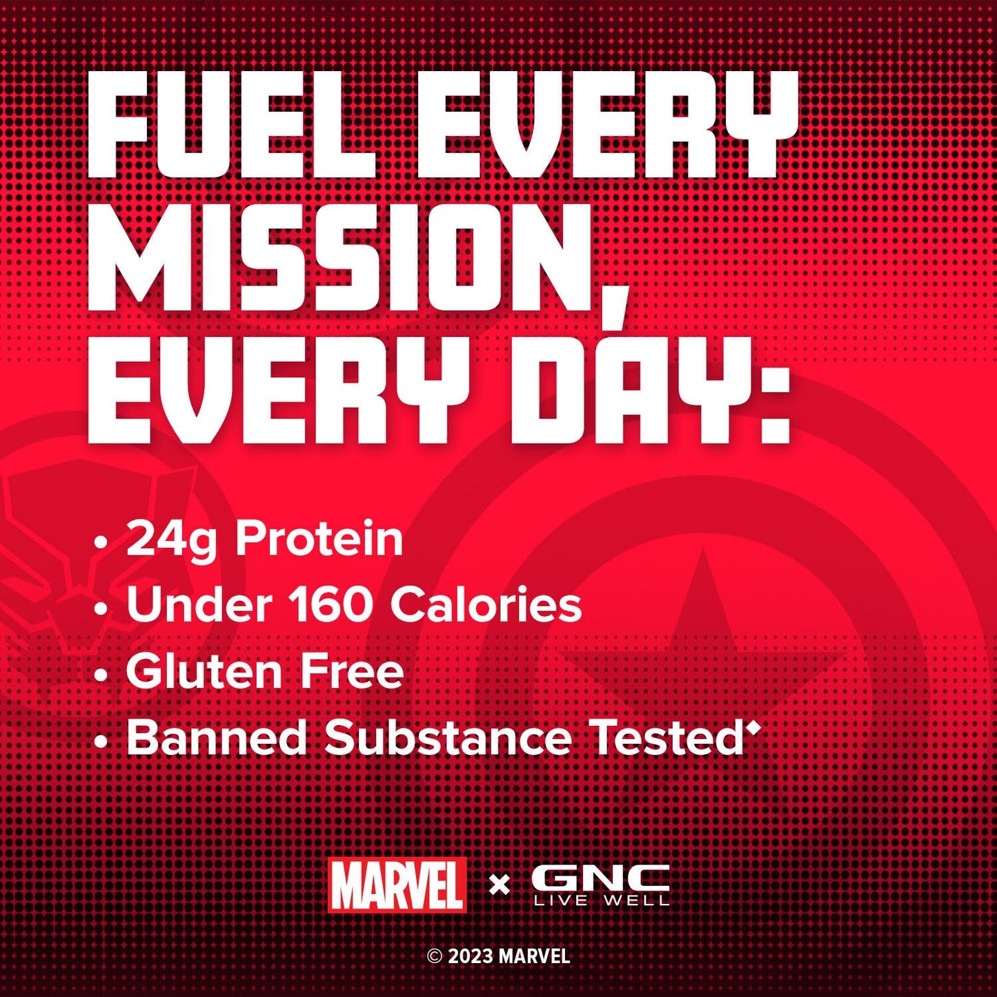 GNC Pro Performance 100% Whey - Marvel: Royal Caramel Cookie - 25 Servings