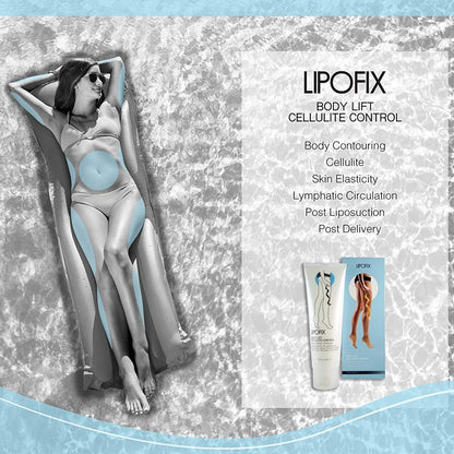 LIPOFIX Anti Cellulite Cream Luxurious Formula Body Contour Cream Effectively Tone