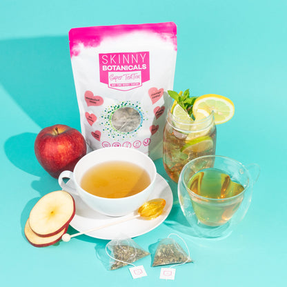 Skinny Botanicals Daytime Detox Tea for Body Cleanse All Natural - Laxative-Free, Supports