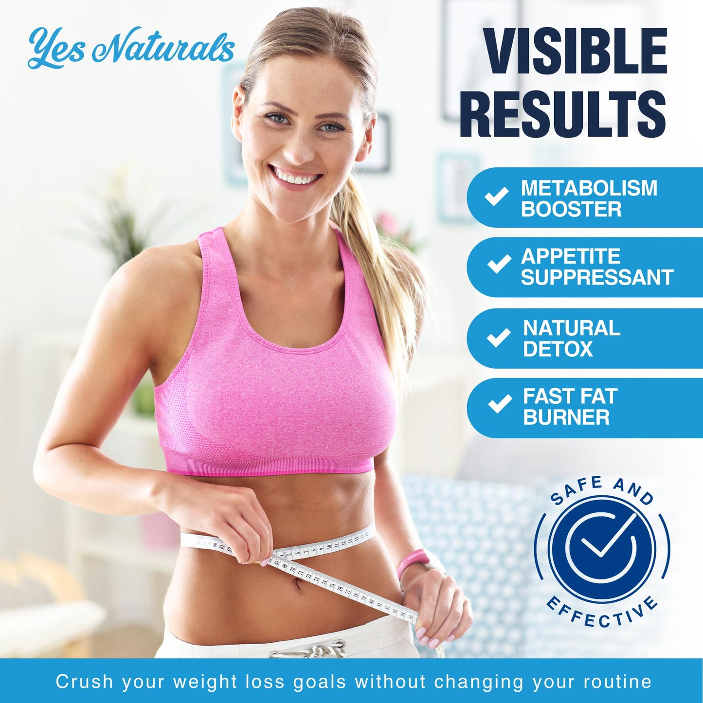 YES NATURALS! Weight Loss Drops - Natural Metabolism Booster & Appetite Suppressant