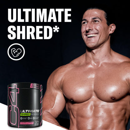 Cellucor C4 Ultimate Shred Pre Workout Powder for Men & Women, Weight Loss Supplement