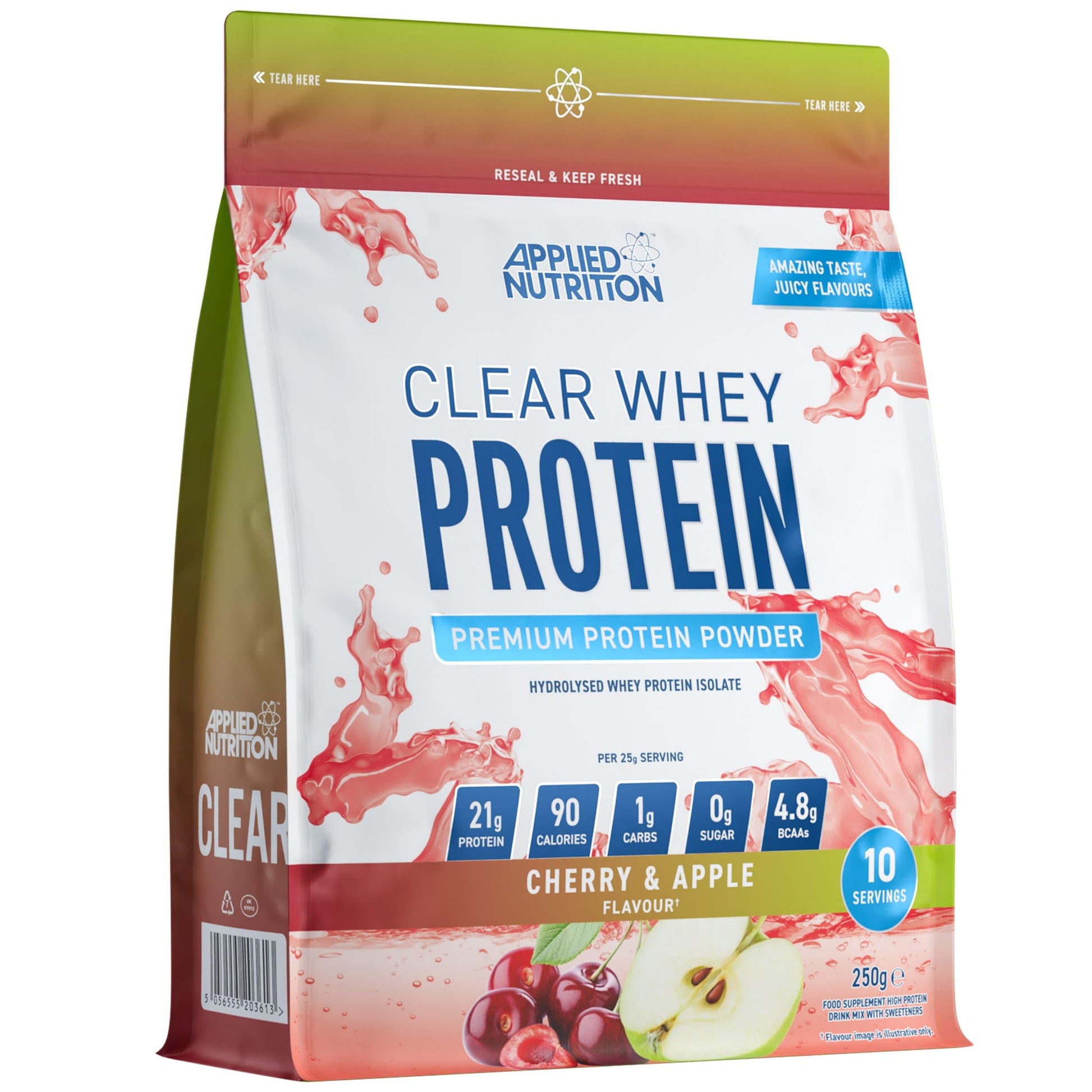 Applied Nutrition Clear Whey Isolate - Whey Protein Isolate, Refreshing High Protein Powder