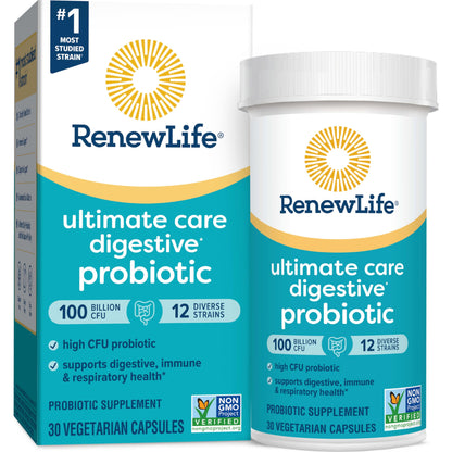 Renew Life Women's Probiotic Capsules, Supports Vaginal, Urinary, Digestive & Ultimate