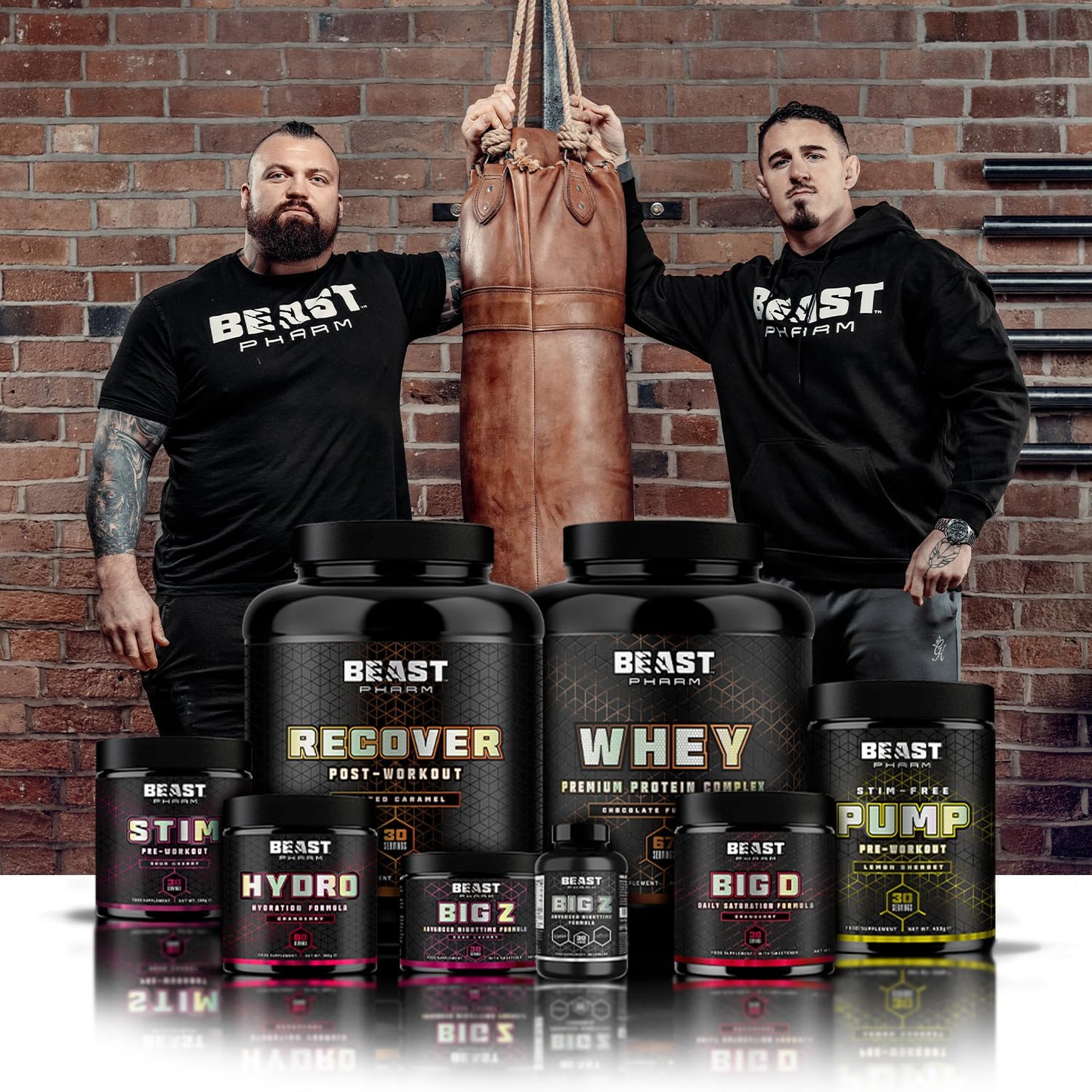 Beast Pharm | WHEY Protein Powder | 2.01kg/67 Servings | Vanilla Ice Cream