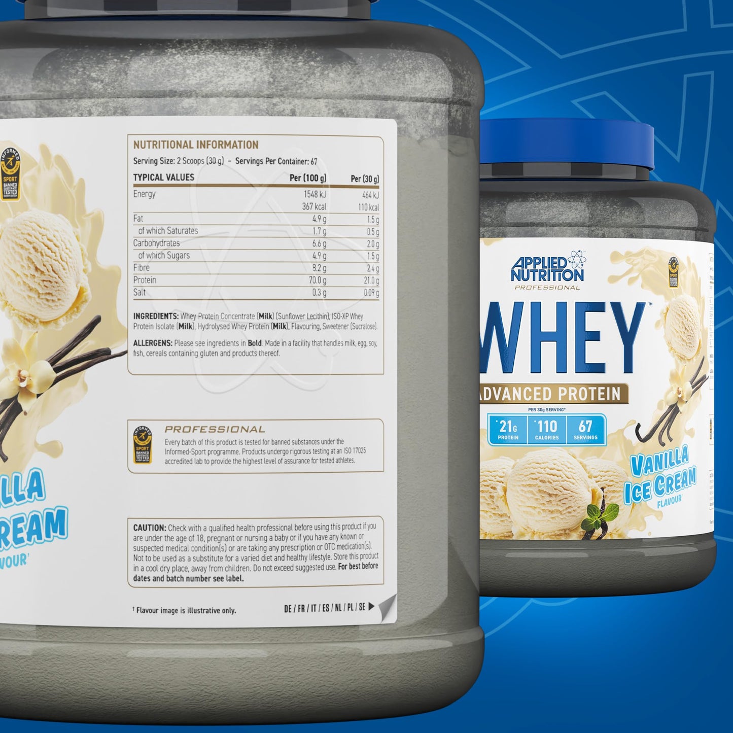 Applied Nutrition Critical Whey Protein Powder 2kg - High Protein Powder, Protein Milkshake