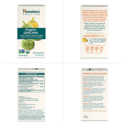 Himalaya Organic Garcinia Cambogia for Weight Loss, Promotes Healthy Body Weight