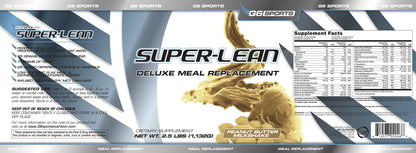 G6 Sports Nutrition Super-Lean Deluxe Meal Replacement (32g Protein, 7g Fiber, 25 Added