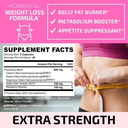 Fat Burner Pills for Women - Thermogenic Supplement, Metabolism Booster, and Appetite