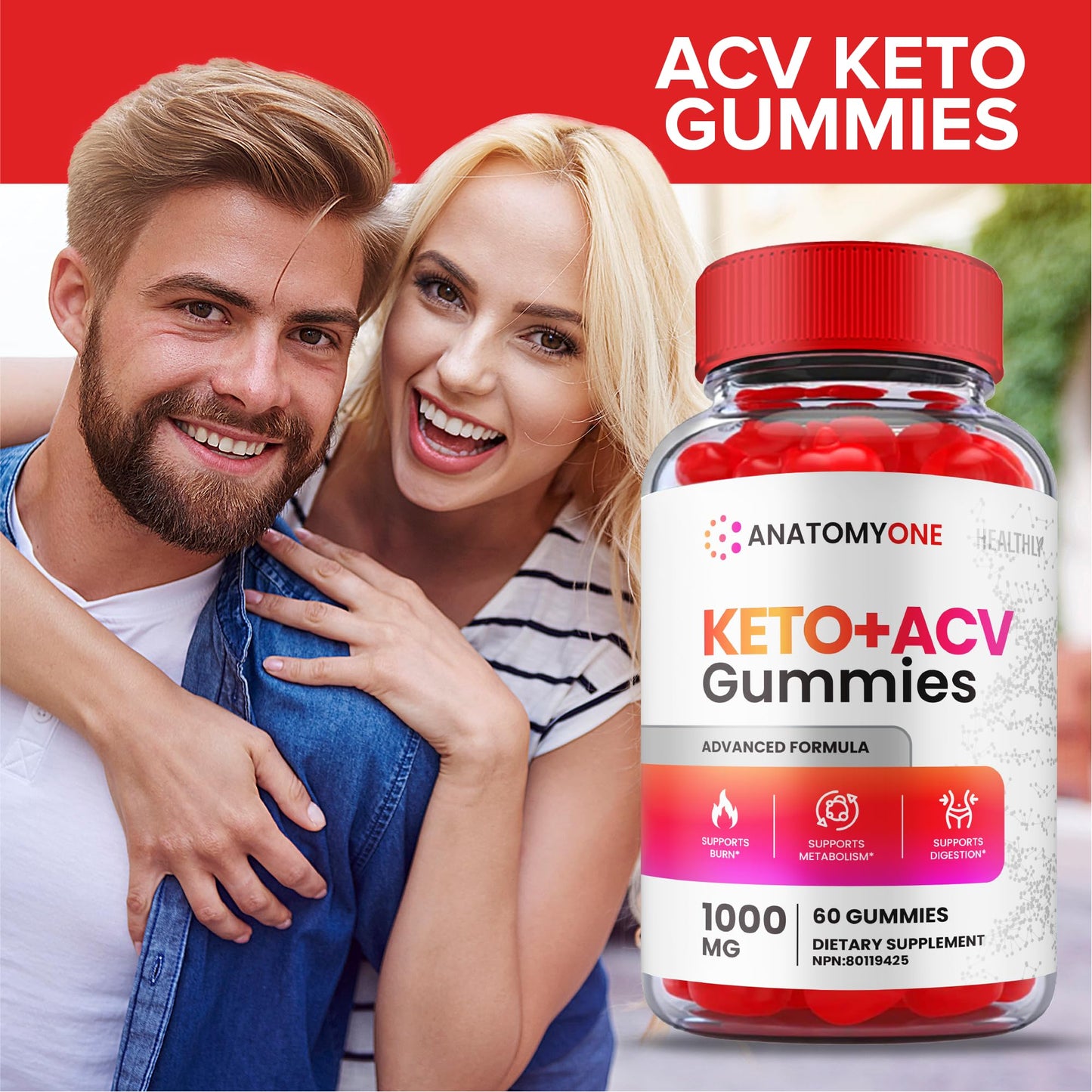 (2 Pack) Anatomy One Keto Gummies, Anatomy One Keto Acv Gummies, Anatomyone Keto