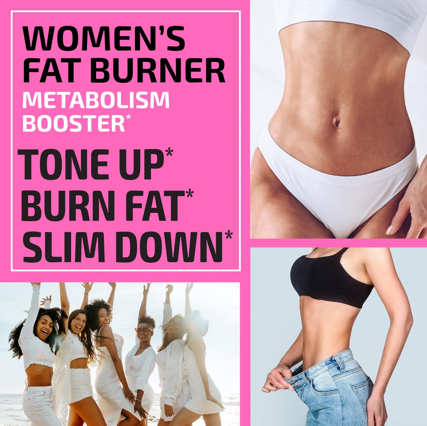 Fat Burner Pills for Women - Thermogenic Supplement, Metabolism Booster, and Appetite