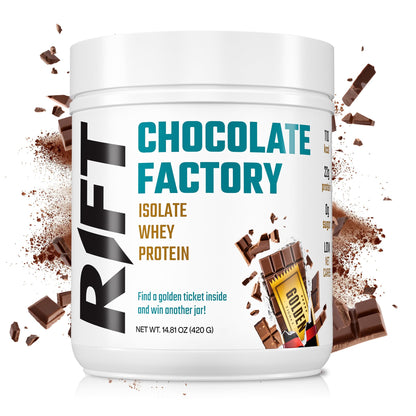 RIFT Chocolate Whey Protein Powder for Adult - Protein Isolate Powder Chocolate 