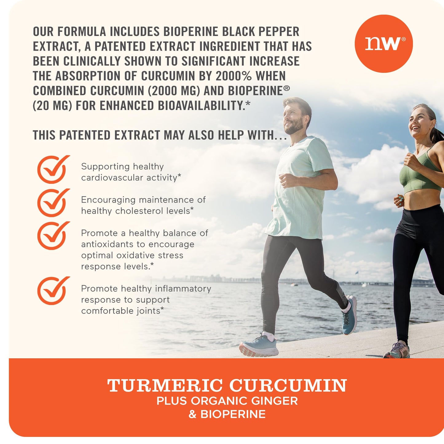 NatureWise Curcumin Turmeric 2250mg | 95% Curcuminoids & BioPerine Black Pepper