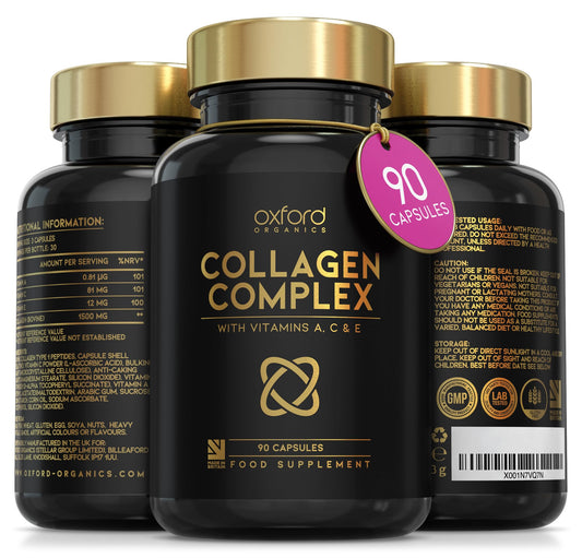 Advanced Collagen Complex | 1593mg Vitamin Boosted Complex for Glowing Hair, Skin & Nails