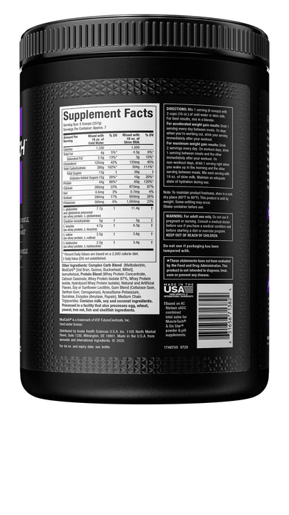 Mass Gainer MuscleTech 100% Mass Gainer Protein Powder Protein Powder for Muscle