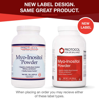 Protocol For Life Balance - Myo-Inositol Powder - Supports a Healthy Mood, Emotional