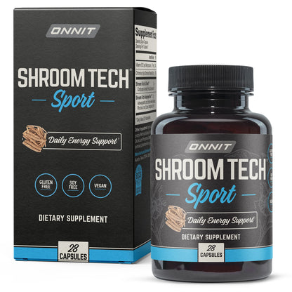 Onnit Shroom Tech SPORT: Clinically Studied Preworkout Supplement with Cordyceps 