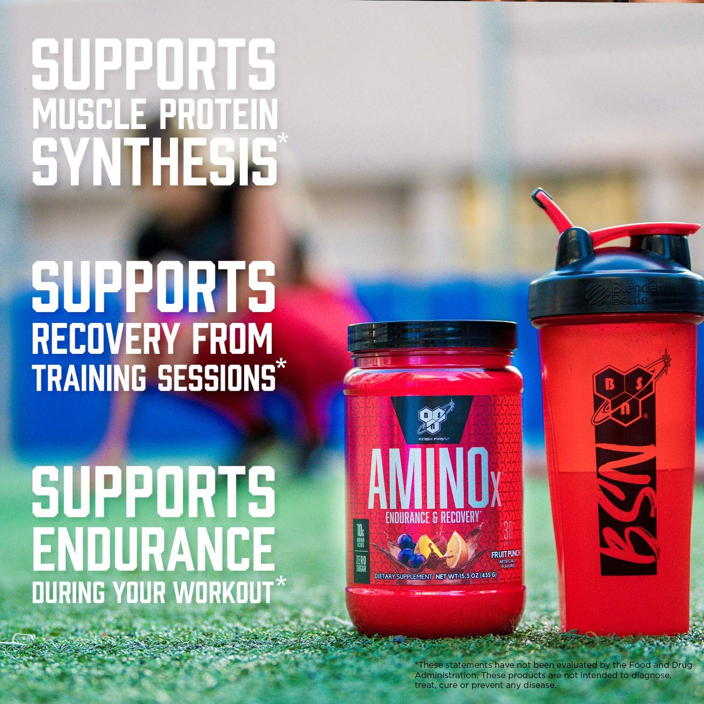 BSN Amino X Muscle Recovery & Endurance Powder with BCAAs, Intra Workout Support