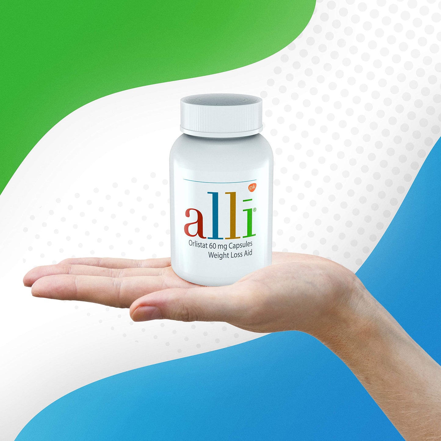 alli Weight Loss Diet Pills, Orlistat 60 mg Capsules, Non Prescription Weight