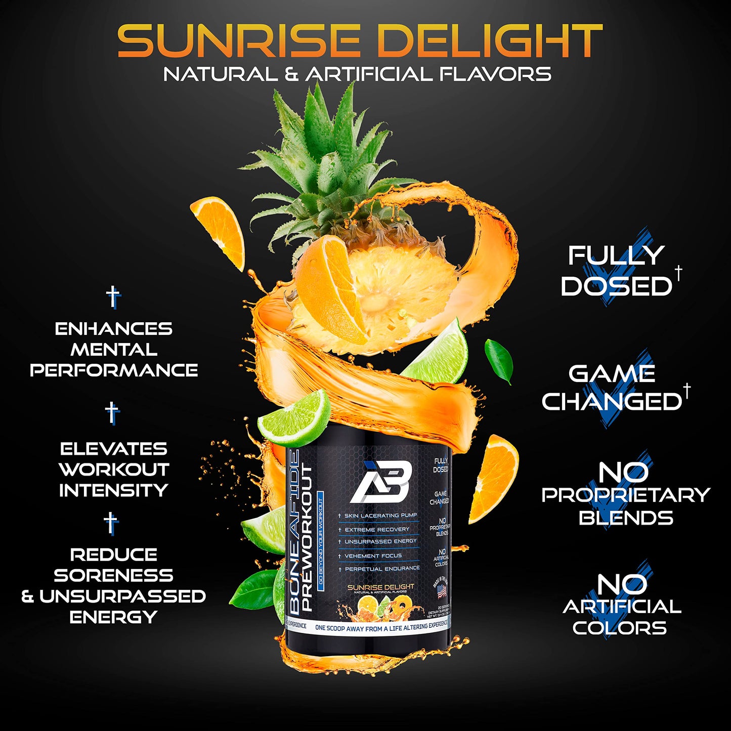 Boneafide Preworkout (Sunrise Delight)