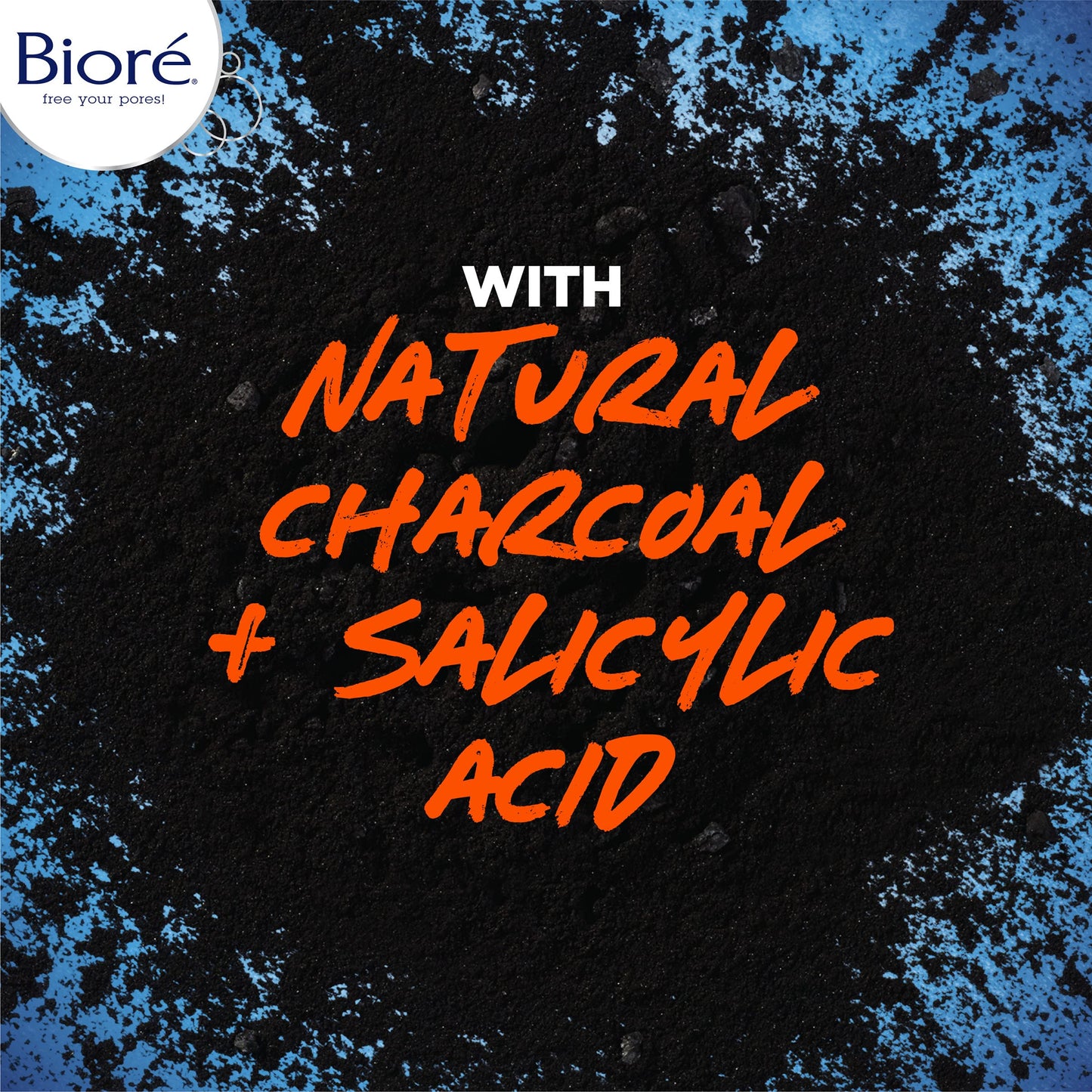 Bioré Charcoal Acne Face Scrub, with 1% Salicylic Acid and Natural Charcoal, Helps Prevent