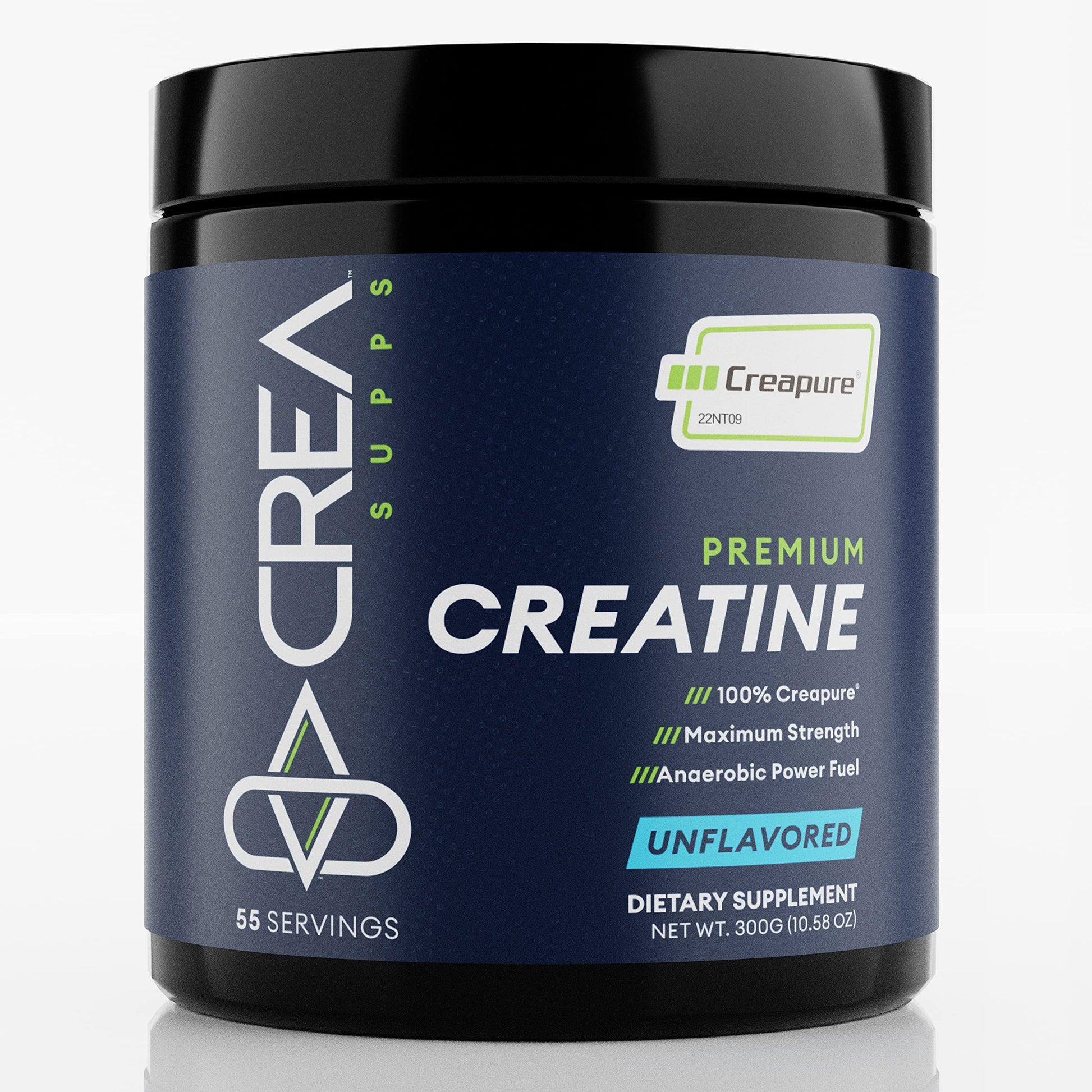 CREA SUPPS Premium Creapure Creatine Monohydrate Powder | Pure, Vegan, Keto