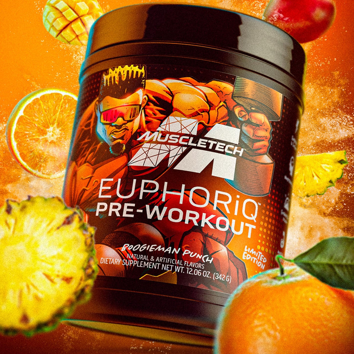 MuscleTech Pre Workout Powder EuphoriQ PreWorkout Smart Pre Workout Powder