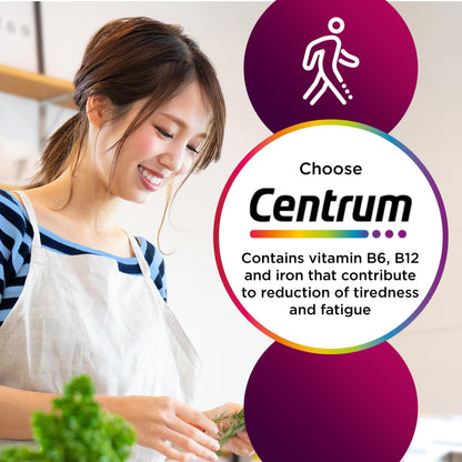 Centrum Women Tablets Multivitamin & Mineral Supplements, with 23 essential nutrients