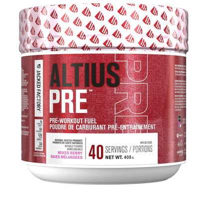 ALTIUS Pre-Workout Supplement - Naturally Sweetened - Clinically Dosed Powerhouse