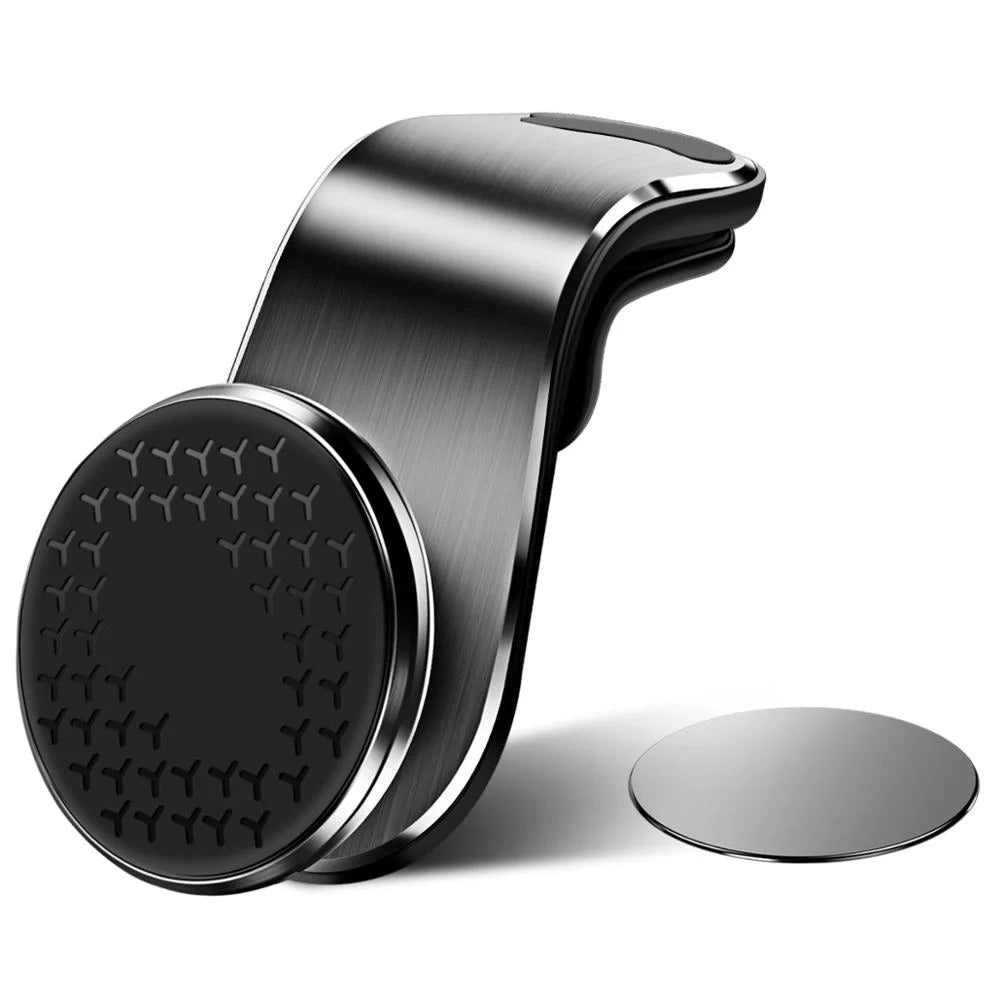 Magnetic Air Vent Clip Phone Holder - 360° Rotation - Universal Support