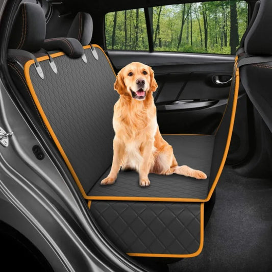 Dog Car Seat Cover Waterproof Pet Travel Dog Carrier Hammock Car Rear Back Seat