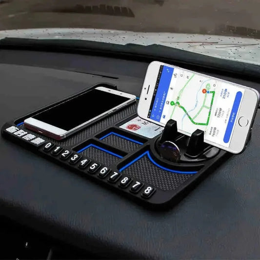 Car Silicone Anti-Slip Mat Auto Phone Holder Sticky Anti Slide Dash Phone Mount Parking