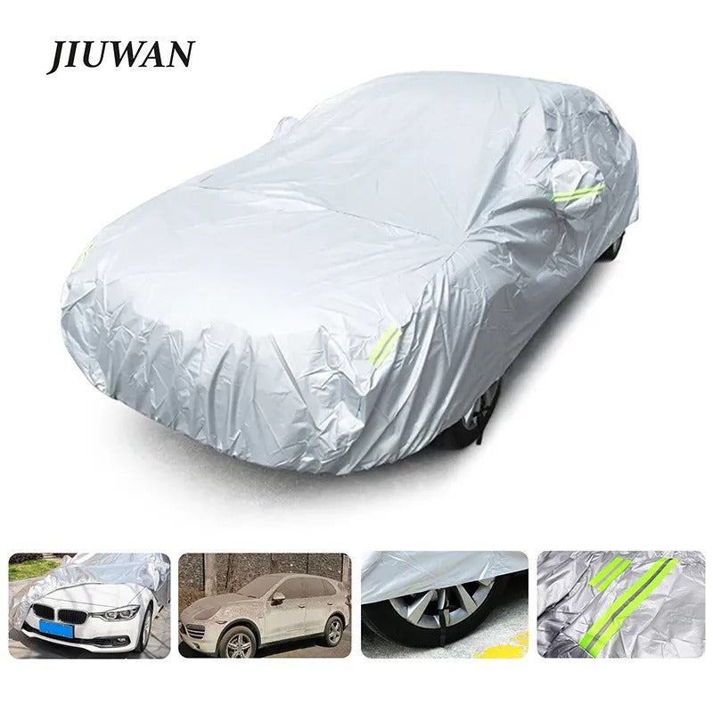 Car Cover Outdoor Protection Full Exterior Snow Cover Sunshade Dustproof Protection