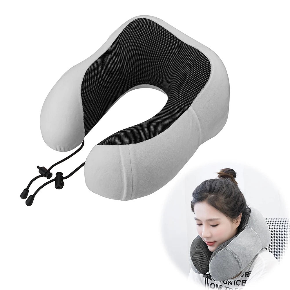 Car Pillows Memory Foam Soft Neck Supportor Travel Cushion U Shaped Neckrest