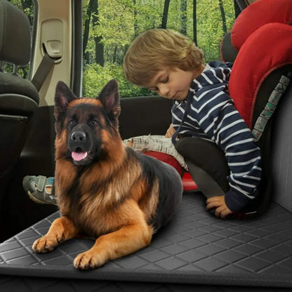 Dog Car Seat Cover Waterproof Pet Travel Dog Carrier Hammock Car Rear Back Seat