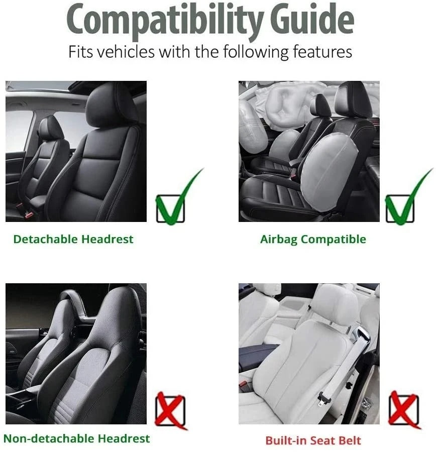 Motocovers Universal Car Seat Covers For 95% Sedan SUV Stylish Durable Flax Linen