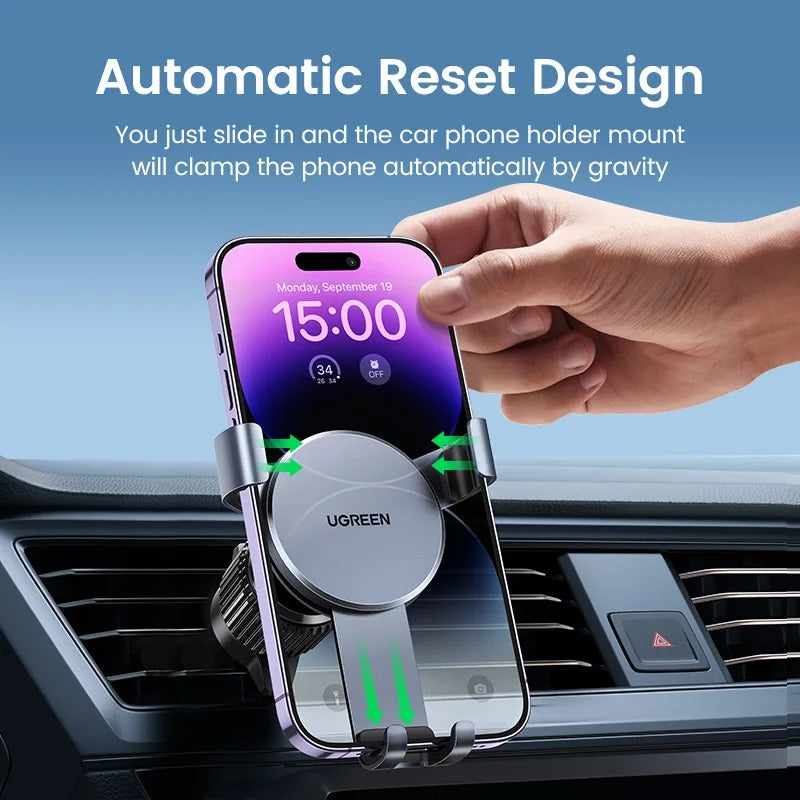 UGREEN Car Phone Holder Air Vent Phone Stand in Car For Mobile