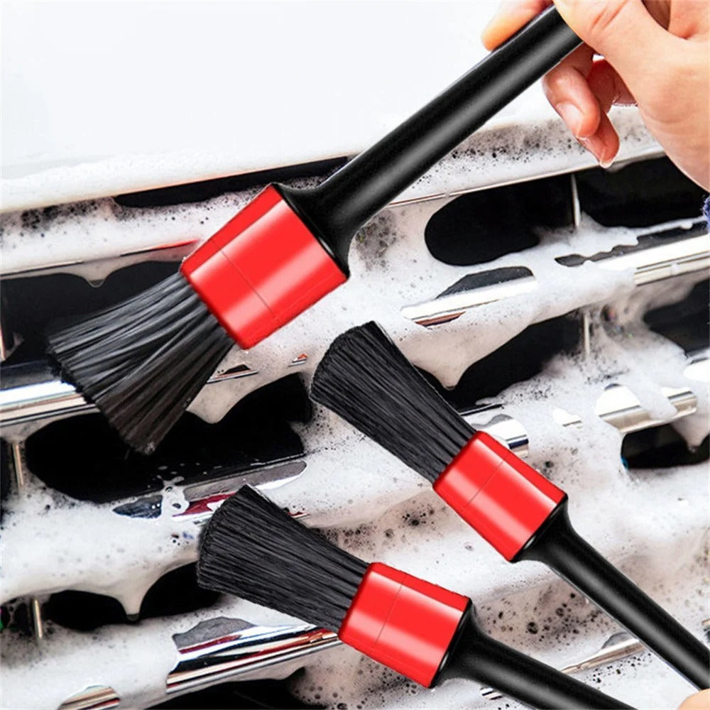 5pcs Detailing Brush Set Car Brushes Car Detailing Brush For Car Cleaning Detailing Brush