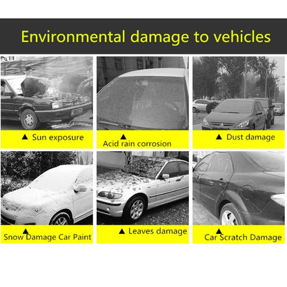 Car Cover Outdoor Protection Full Exterior Snow Cover Sunshade Dustproof Protection