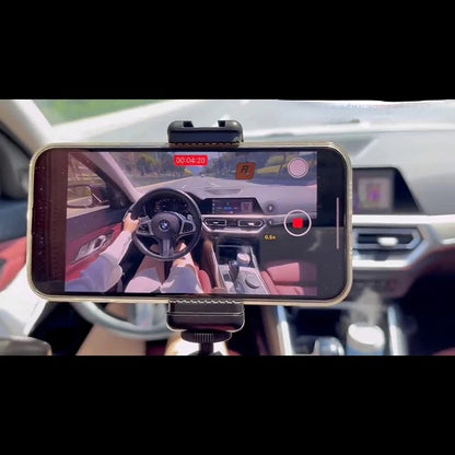 Car Phone Holder for Mobile Cellphone First View POV Video Recording Smartphone Stand