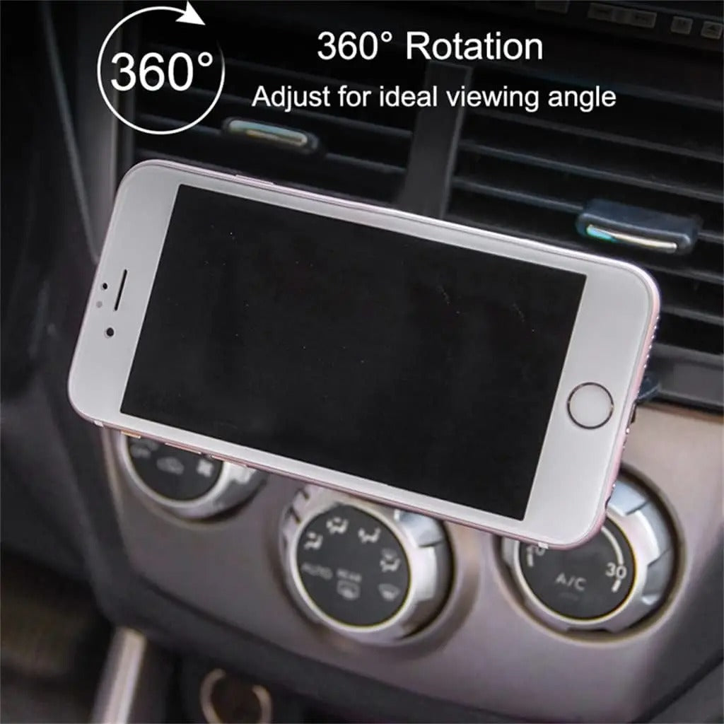 Car Mounted Magnetic Mobile Phone CD Slot Holder Smartphone Built-in 6 Powerful